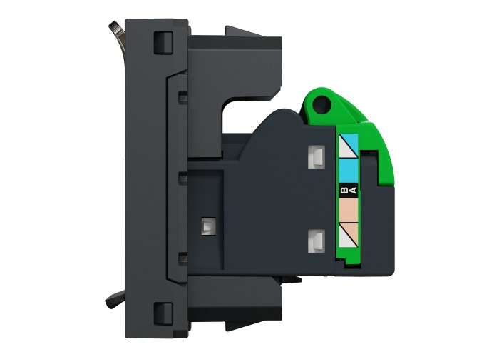 Розетка RJ45, кат. 6 UTP, 1 модул, антрацит, New Unica, Schneider Electric NU341454