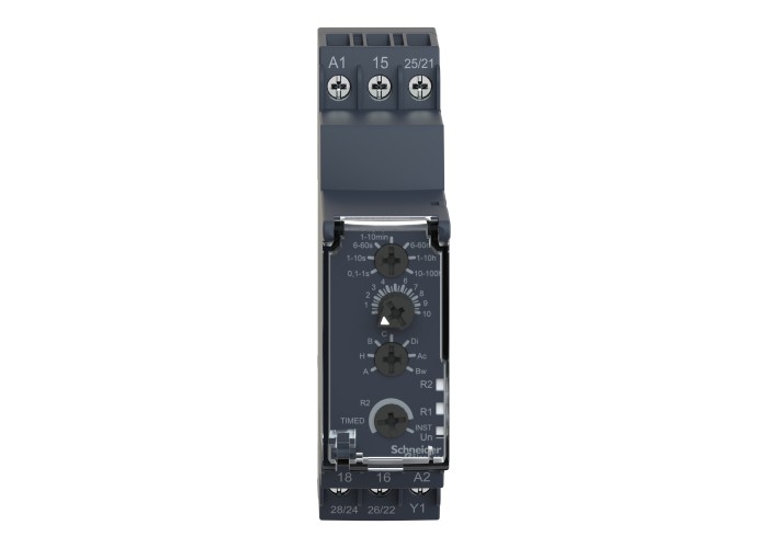 Schneider Electric RE22R2MMW - Harmony Timer Relays - Мултифункционално време реле, 12...240 V AC/DC - 2 C/O
