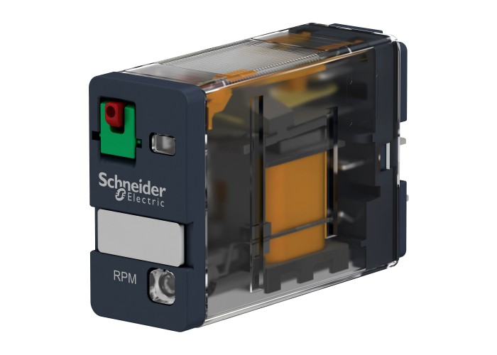Schneider Electric RPM12P7 - Harmony Electromechanical Relays - Силово реле, 1 C/О, 15A, 230Vac, LED
