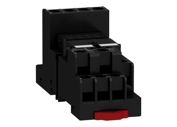 Schneider Electric RXZE2M114 - Harmony Timer Relays - Цокъл, Harmony, за релета RXM2 RXM4, с винтови клеми, смесен контакт