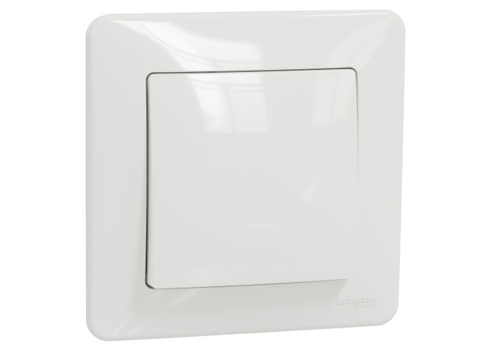 Единична декоративна рамка, бял, Sedna Design & Elements, Schneider Electric SDD311801