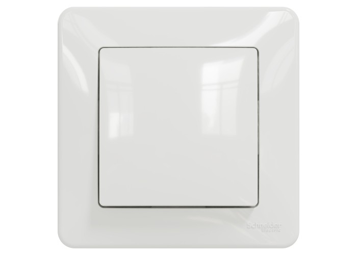 Единична декоративна рамка, бял, Sedna Design & Elements, Schneider Electric SDD311801