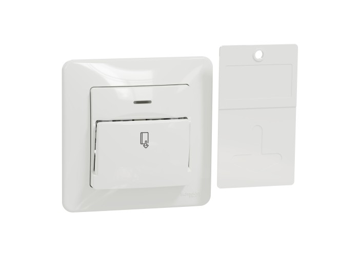 Единична декоративна рамка, бял, Sedna Design & Elements, Schneider Electric SDD311801