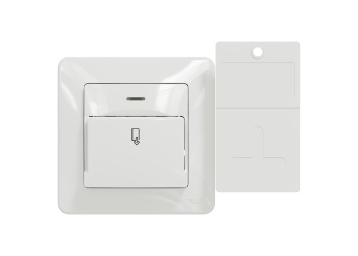 Единична декоративна рамка, бял, Sedna Design & Elements, Schneider Electric SDD311801
