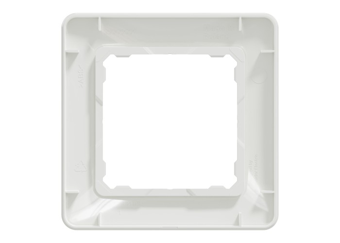Единична декоративна рамка, бял, Sedna Design & Elements, Schneider Electric SDD311801