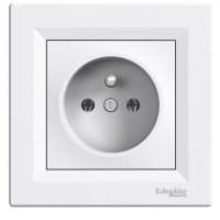Контактен излаз френски стандарт, 16А, бял, Asfora, Schneider Electric EPH2800121