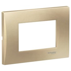 Easy Styl Easy Styl, cover frame, 3 modules, beige, Schneider Electric LMR7263008