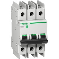 Schneider Electric M9F42315 - C60 UL/CSA/IEC - Multi 9 - C60BP - MCB - 3P - 15 A - C крива - 480Y/277 V - 10 kA - UL 489