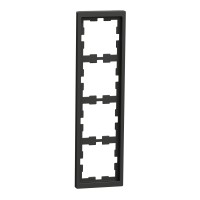 Schneider Electric MTN4040-6534 - Merten System Design - D-Life рамка, 4 модула, антрацит