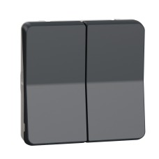 Бутон за щори, антрацит, Mureva Styl, Schneider Electric MUR35042