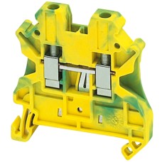 Schneider Electric NSYTRV42PE - Linergy TR terminals blocks - Винтови клеми Linergy - 4mm² 1x1 с винт - зелен-жълт