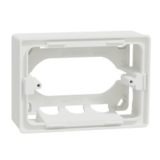 Конзола за открит монтаж, 3 модула, бяла, New Unica, Schneider Electric NU810318