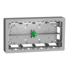 Конзола за открит монтаж 2х10 модула, алуминий, New Unica, Schneider Electric NU821030