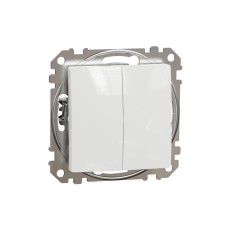 Сериен бутон 10A, бял, Schneider Electric SDD111118 Sedna Design & Elements