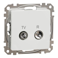 TV/R розетка 4db, Sedna, бяла, Schneider Electric SDD111471R Sedna Design & Elements