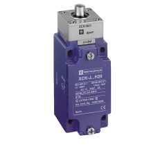 Краен изключвател XCKJ - с метално бутало - 1NC+1NO - snap action - M12, Telemecanique XCKJ161D - OsiSense XC Standard