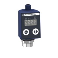 Електронен сензор за налягане XMLR, 160 bar, G 1/4, 24 VDC, 2xPNP, M12, Telemecanique XMLR160M2P05 - OsiSense XM
