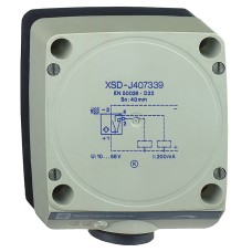 Индуктивен сензор XS, XSD 80x80x40, пластмаса, Sn40mm, 12...48 VDC, клеми, Telemecanique XSDH407339H7