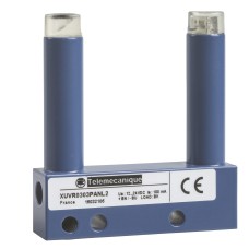 Фотоелектрически сензор XU, XUV, вилка, 30X30mm, 12...24 VDC, кабел 2 m, Telemecanique XUVR0303PANL2