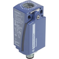 Тяло за краен изключвател, 1NC+1NO - snap action - M12 5P, Telemecanique ZCD21M12 - OsiSense XC Standard