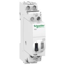 Schneider Electric A9C30815 - Acti 9 iTL - Импулсно реле iTLI - 2P - 1NO+1NC - 16A - бобина 110 VDC - 230...240 VAC 50/60Hz