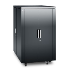 Schneider Electric AR4024SPX431 - NetShelter CX Enclosures NetShelter CX 24U Secure Soundproof Server Room in a Box Enclosure - Shock Packaging - Dark Grey
