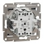 Девиаторен ключ, 10AX безвинтов монтаж, стомана, Asfora, Schneider Electric EPH0400162