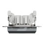 Девиаторен ключ, 10AX безвинтов монтаж, стомана, Asfora, Schneider Electric EPH0400162