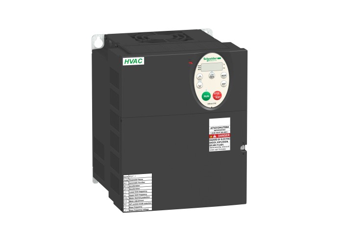 Schneider Electric ATV212HD11N4 - Altivar 212 - Честотен регулатор ATV212 - 11kW - 15hp - 480V - 3-фазен - EMC филтър - IP21