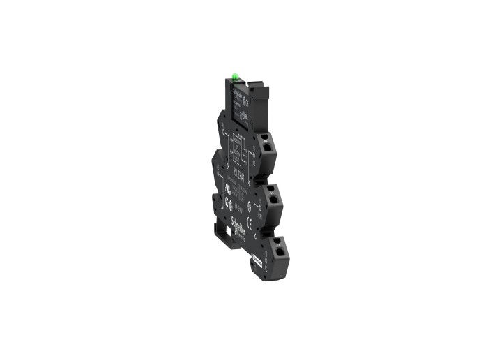 Schneider Electric RSLZRA1 - Harmony Electromechanical Relays - Harmony, Контакт с LED и защитна верига, за RSL1 релета, пружинни клеми, 12...24 V AC/DC