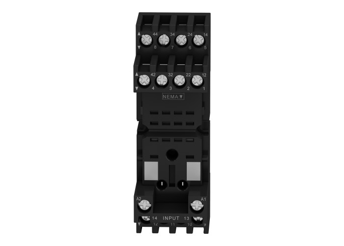 Schneider Electric RXZE2M114M - Harmony Timer Relays - Цокъл, Harmony, за релета RXM2 RXM4, с винтови клеми, смесен контакт