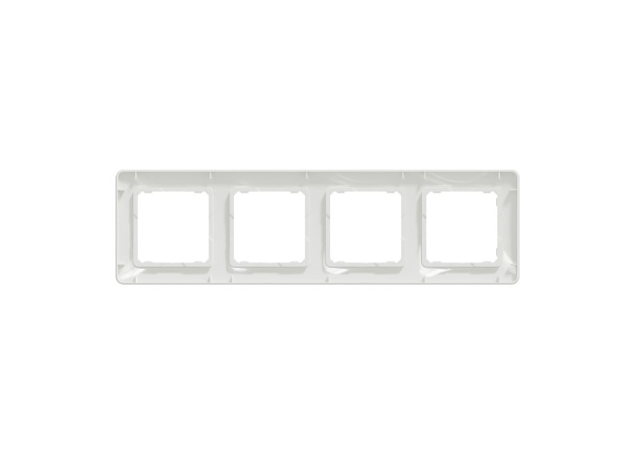 Декоративна рамка, четворна, бял, Schneider Electric SDD311804 Sedna Design & Elements