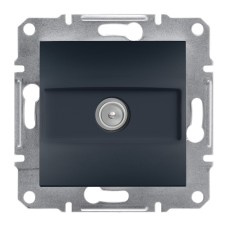TV розетка междинна-8db, антрацит, Asfora, Schneider Electric EPH3200371