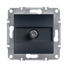 SAT розетка крайна 1db, антрацит, Asfora, Schneider Electric EPH3700171