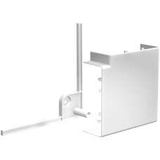 Schneider Electric ISM10103P - OptiLine 45 - bend 90° - 75 x 55 mm - PC/ABS - полярно бяло