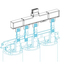 Schneider Electric KTA3200EL43 - Canalis KT (KTA, KTC) - KT 4X3200AL захранване от сух тр-р N3