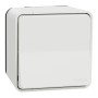 Лихт бутон за открит монтаж, бял, Mureva Styl, Schneider Electric MUR39026