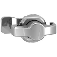 Spacial S3X Wing shape padlocking неръждаема стомана 316 for S3X WM табла single врата, Schneider Electric NSYCBXHCRN