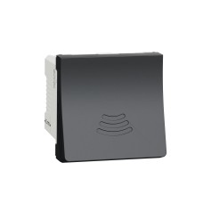 Зумер 76-80dB, 230 VAC, 2 модула, антрацит, New Unica, Schneider Electric NU378554