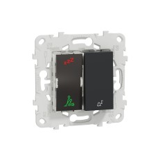 Schneider Electric NU577754 - New Unica - светлинен модул с ключ - 230 V AC - 2 модула - бежов