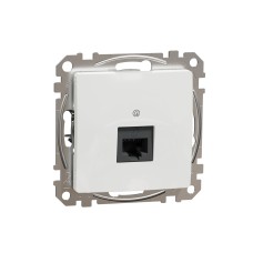 Розетка RJ45 CAT 6 UTP, бяла, Schneider Electric SDD111466 Sedna Design & Elements