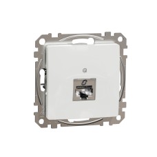 Розетка RJ45 CAT 6A STP, бяла, Schneider Electric SDD111466S Sedna Design & Elements