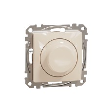 Ротационен димер за LED, RC/RL 5-200W, бежов, Schneider Electric SDD112502 Sedna Design & Elements