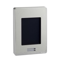 Schneider Electric SE8350U5B00 - Room Controllers - Low-Voltage Fan Coil Room Controller & Zone Controller: BACnet MS/TP, RH sensor & control, PIR motion sensor, Silver Case/Fascia