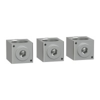 TransferPacT transfer switches алуминиеви кабелни конектори, TransferPacT, за 1 кабел 35 до 300 мм², корпус 630 A, 3P, комплект от 3, Schneider Electric TPSCON53