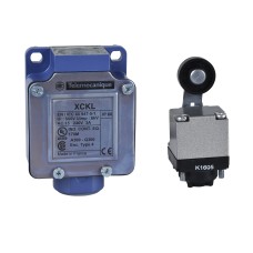 Краен изключвател, лост с ролка, 1NC+1NO, snap, 1/2NPT, Telemecanique XCKL115H7 - OsiSense XC Standard