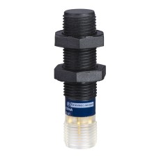 Индуктивен сензор XS, XS4 M12, L48mm, пластмаса PPS, Sn4mm, 12...24 VDC, M12, Telemecanique XS4P12PC410D