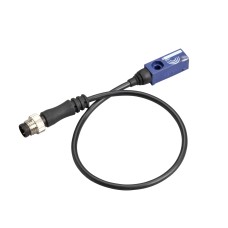 Индуктивен сензор XS7 8x22x8, технополимер PBT, Sn2.5 mm, 12...24 VDC, M8 0.15 m, Telemecanique XS7J1A1PAL01M8