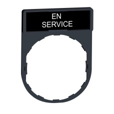 Schneider Electric ZBY2111 - Harmony XB4 - Легенда 30 x 40 мм 8 x 27 мм с надпис