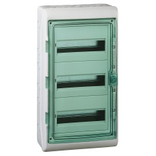 Schneider Electric 13435 - Kaedra, Mini Kaedra - Табло за модулни устройства - 3x12 модула - 2 клемореда